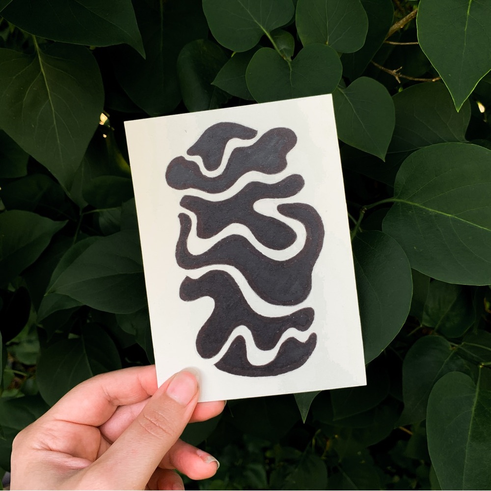 Abstract shapes art